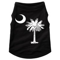South Carolina State Flag Palmetto Tree Crescent Moon Sc Doggie Tank
