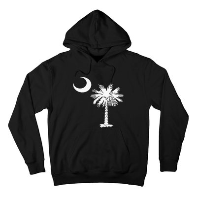 South Carolina State Flag Palmetto Tree Crescent Moon Sc Hoodie