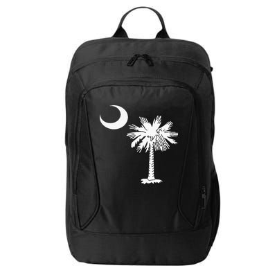 South Carolina State Flag Palmetto Tree Crescent Moon Sc City Backpack