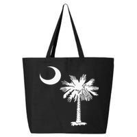 South Carolina State Flag Palmetto Tree Crescent Moon Sc 25L Jumbo Tote