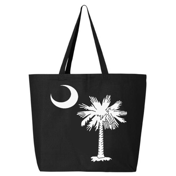 South Carolina State Flag Palmetto Tree Crescent Moon Sc 25L Jumbo Tote
