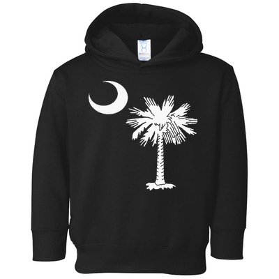 South Carolina State Flag Palmetto Tree Crescent Moon Sc Toddler Hoodie