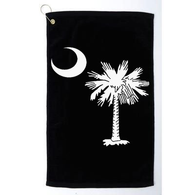 South Carolina State Flag Palmetto Tree Crescent Moon Sc Golf Towel