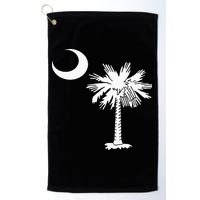 South Carolina State Flag Palmetto Tree Crescent Moon Sc Golf Towel