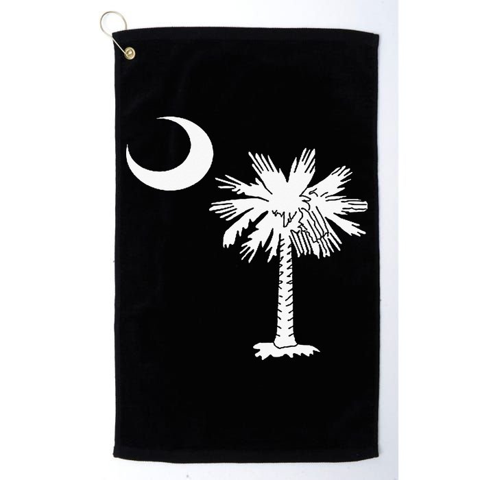 South Carolina State Flag Palmetto Tree Crescent Moon Sc Golf Towel