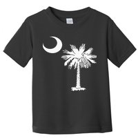 South Carolina State Flag Palmetto Tree Crescent Moon Sc Toddler T-Shirt