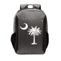 South Carolina State Flag Palmetto Tree Crescent Moon Sc Vector Backpack