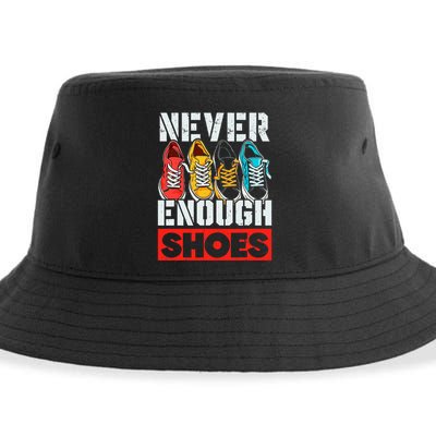 Shoe Collector Shoemaker Sneaker Addict Sneakerhead Sustainable Bucket Hat