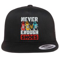 Shoe Collector Shoemaker Sneaker Addict Sneakerhead Flatbill Hat