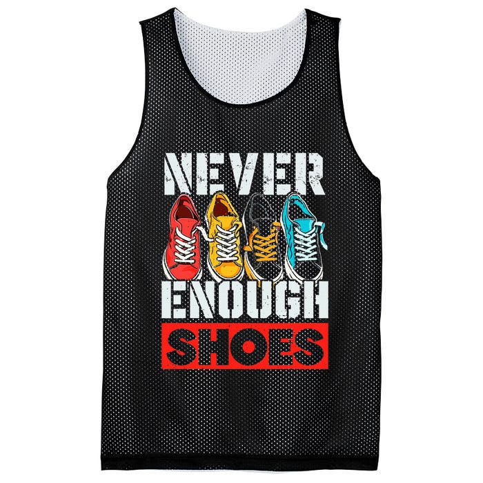 Shoe Collector Shoemaker Sneaker Addict Sneakerhead Mesh Reversible Basketball Jersey Tank