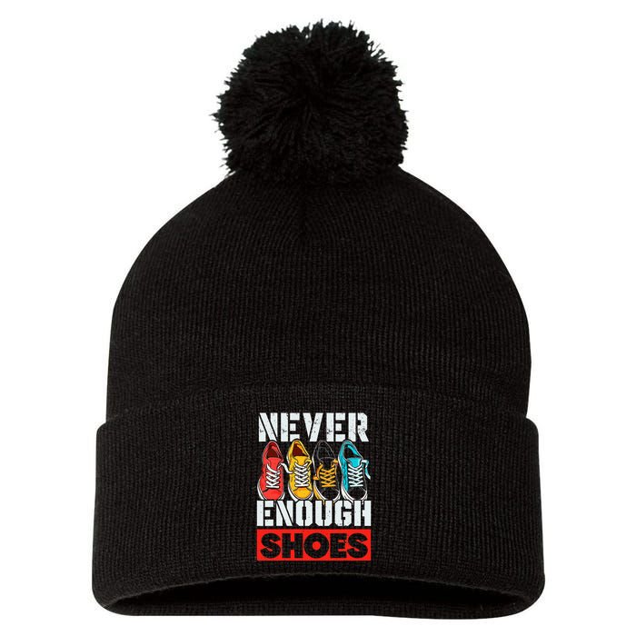 Shoe Collector Shoemaker Sneaker Addict Sneakerhead Pom Pom 12in Knit Beanie