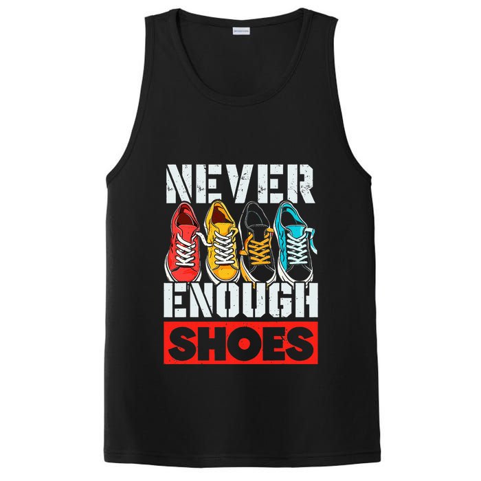 Shoe Collector Shoemaker Sneaker Addict Sneakerhead PosiCharge Competitor Tank
