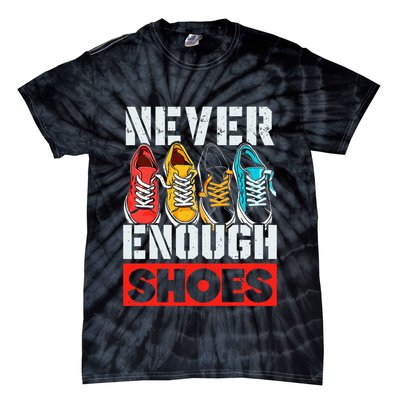Shoe Collector Shoemaker Sneaker Addict Sneakerhead Tie-Dye T-Shirt