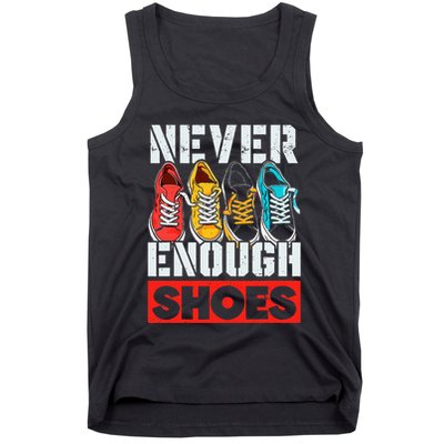 Shoe Collector Shoemaker Sneaker Addict Sneakerhead Tank Top