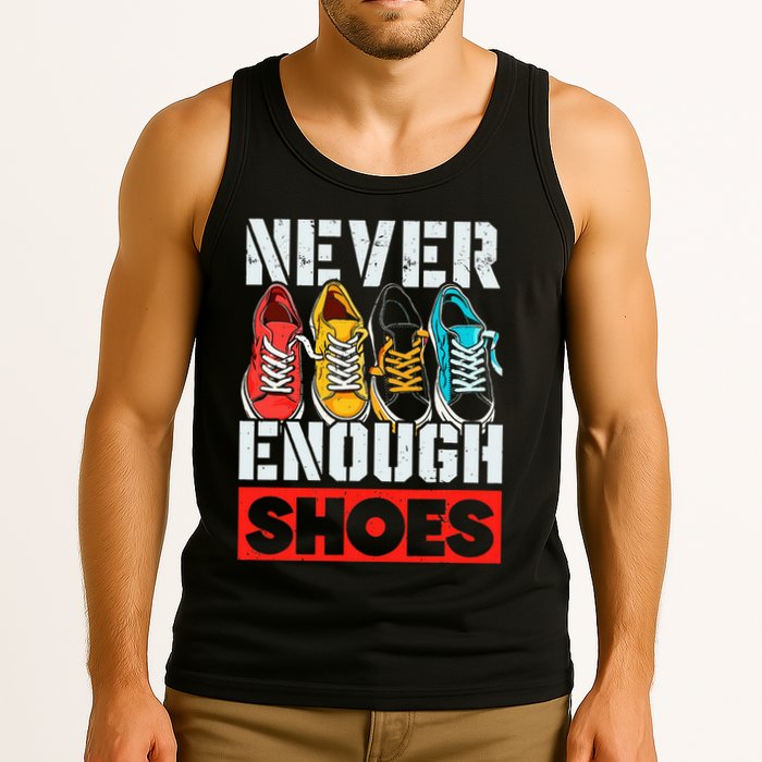 Shoe Collector Shoemaker Sneaker Addict Sneakerhead Tank Top