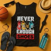 Shoe Collector Shoemaker Sneaker Addict Sneakerhead Tank Top