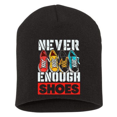Shoe Collector Shoemaker Sneaker Addict Sneakerhead Short Acrylic Beanie