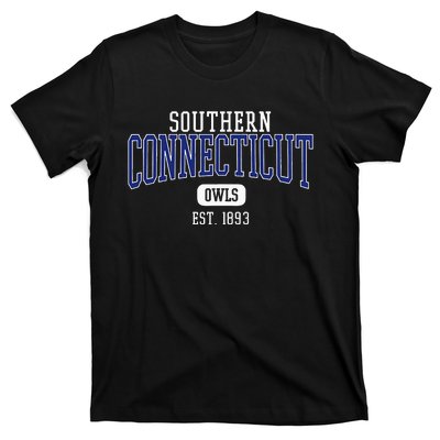 S.O.U.T.H.E.R.N Connecticut State Owls Est. Date T-Shirt