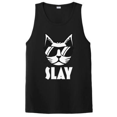 Slay Cat Slay Cat Slay PosiCharge Competitor Tank