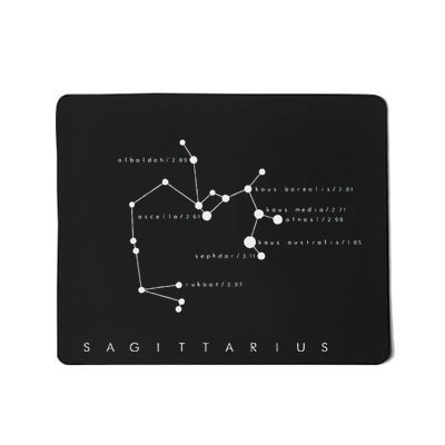 Sagittarius Constellation Sagittarius Zodiac Mousepad