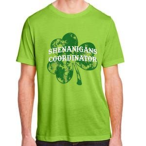 Shenanigans Coordinator Shenanigator St Patricks Day Cheeky Adult ChromaSoft Performance T-Shirt