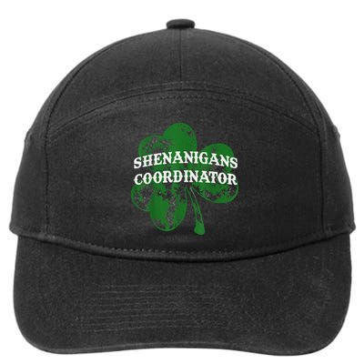 Shenanigans Coordinator Shenanigator St Patricks Day Cheeky 7-Panel Snapback Hat