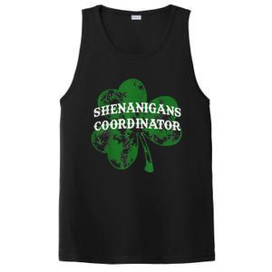 Shenanigans Coordinator Shenanigator St Patricks Day Cheeky PosiCharge Competitor Tank