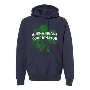 Shenanigans Coordinator Shenanigator St Patricks Day Cheeky Premium Hoodie