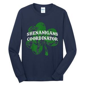 Shenanigans Coordinator Shenanigator St Patricks Day Cheeky Tall Long Sleeve T-Shirt