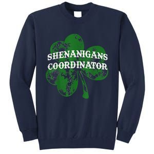 Shenanigans Coordinator Shenanigator St Patricks Day Cheeky Tall Sweatshirt