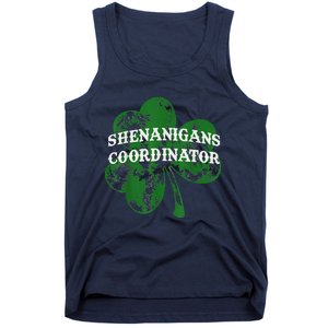 Shenanigans Coordinator Shenanigator St Patricks Day Cheeky Tank Top