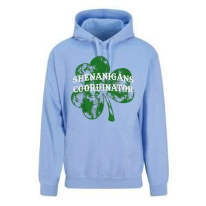 Shenanigans Coordinator Shenanigator St Patricks Day Cheeky Unisex Surf Hoodie