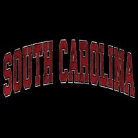 South Carolina Sc Vintage Athletic Sports Design Red Style Womens Tank Top