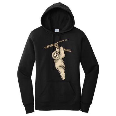 Sloth Couple Women's Pullover Hoodie