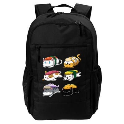 Sushi Cats Sushi Lover Cat Lover Kawaii Anime Neko  Daily Commute Backpack