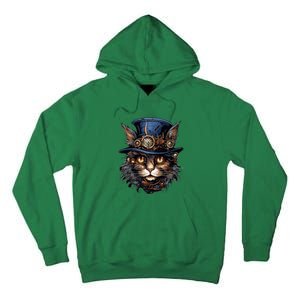 Steampunk Cat Tall Hoodie