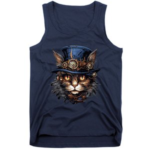 Steampunk Cat Tank Top