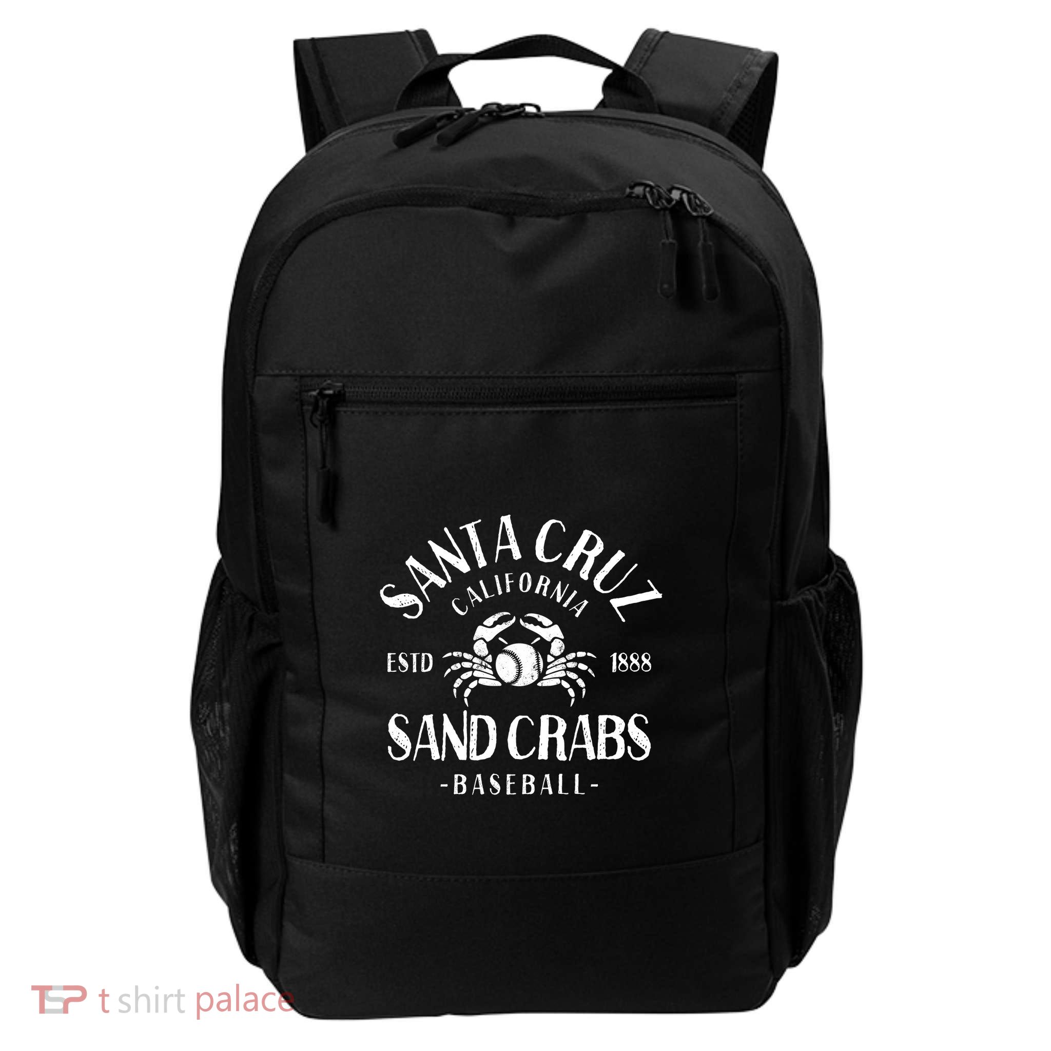Santa Cruz Sand Crabs California Baseball Daily Commute Backpack