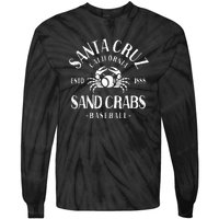 Santa Cruz Sand Crabs California Baseball Tie-Dye Long Sleeve Shirt