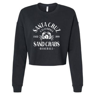 Santa Cruz Sand Crabs California Baseball Cropped Pullover Crew