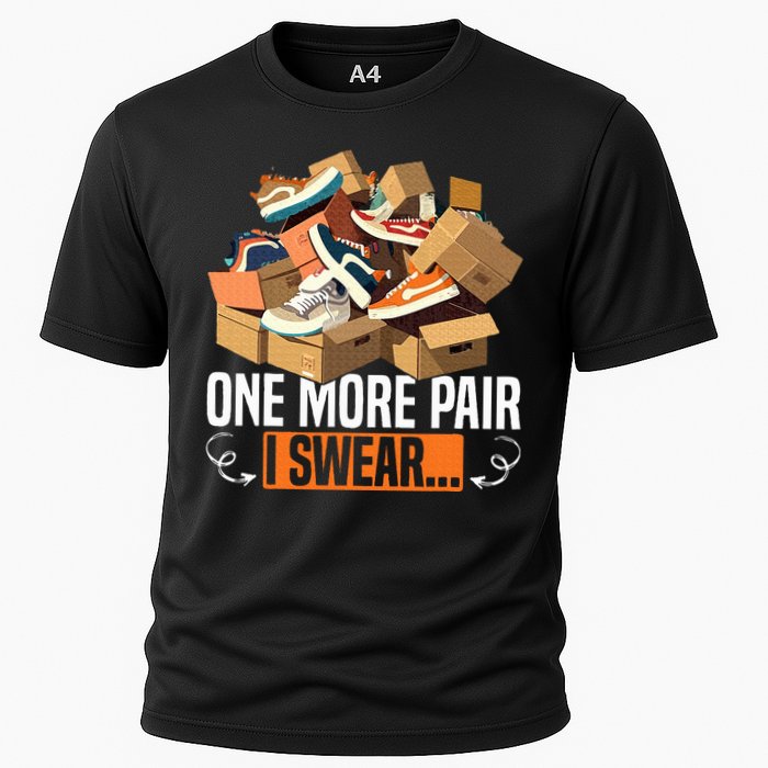Shoe Collector Sneakerhead Shoe Lover I Love Sneakers Cooling Performance Crew T-Shirt