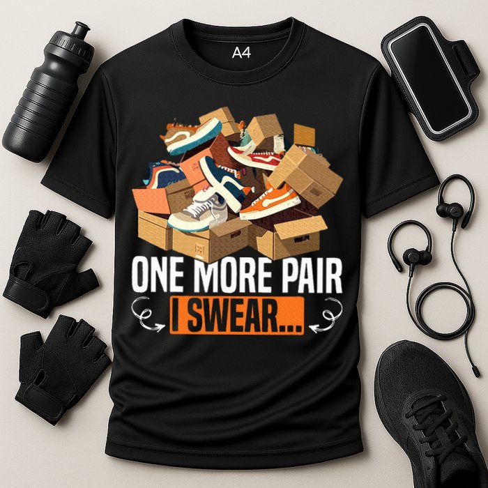 Shoe Collector Sneakerhead Shoe Lover I Love Sneakers Cooling Performance Crew T-Shirt