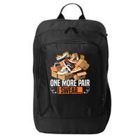 Shoe Collector Sneakerhead Shoe Lover I Love Sneakers City Backpack