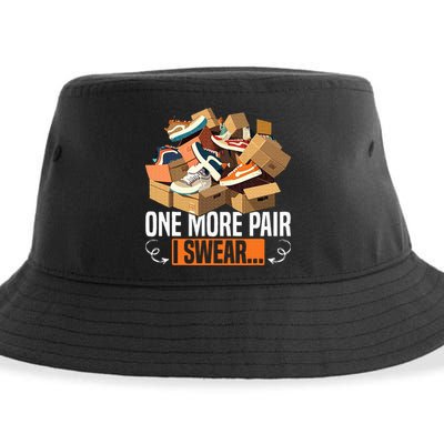 Shoe Collector Sneakerhead Shoe Lover I Love Sneakers Sustainable Bucket Hat