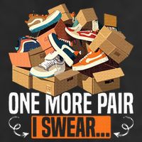 Shoe Collector Sneakerhead Shoe Lover I Love Sneakers Adult Drive Performance Visor