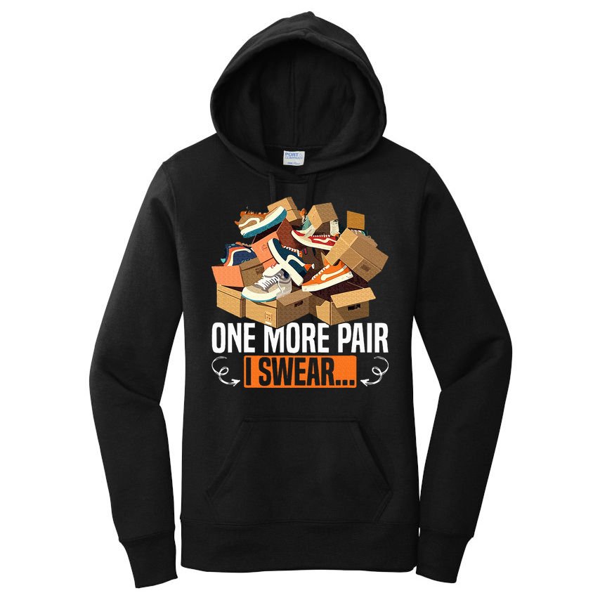 Shoe Collector Sneakerhead Shoe Lover I Love Sneakers Women's Pullover Hoodie