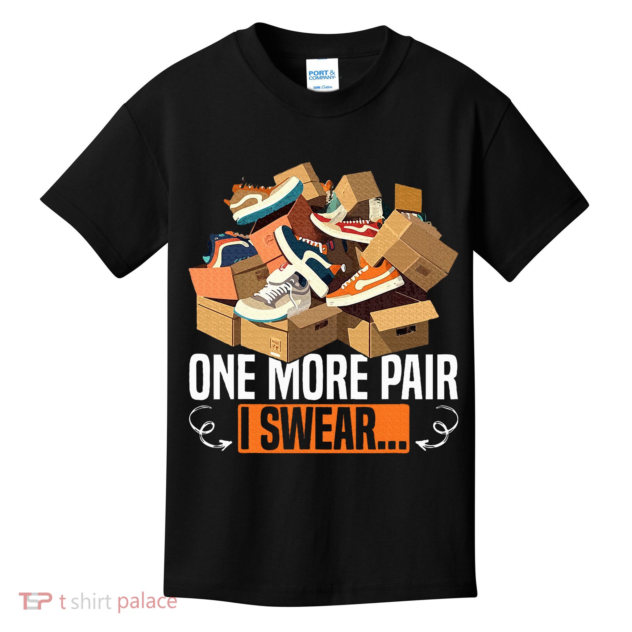 Shoe Collector Sneakerhead Shoe Lover I Love Sneakers Kids T-Shirt