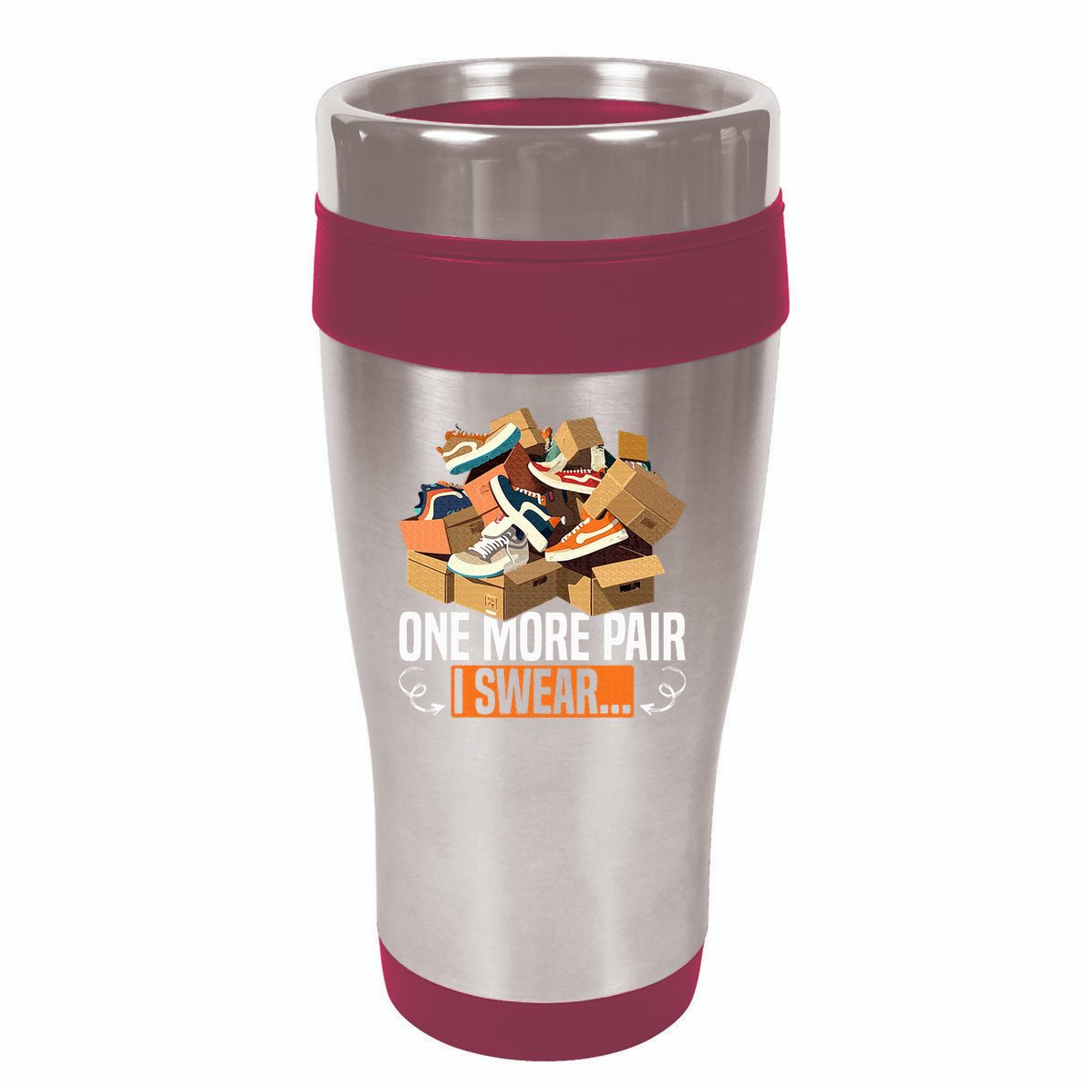 Shoe Collector Sneakerhead Shoe Lover I Love Sneakers 16oz Travel Tumbler