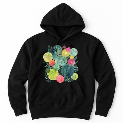 Succulent Circles Hoodie