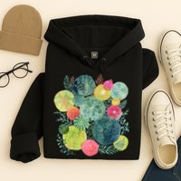 Succulent Circles Hoodie